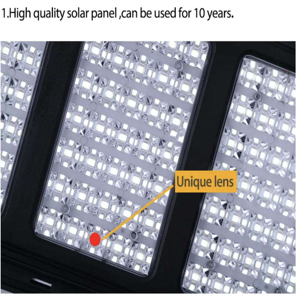 ไฟถนนพลาสติกคุณภาพสูง IP66 โคมไฟถนนกันน้ำกลางแจ้งโคมไฟถนน LED 2000w เสร็จแล้ว